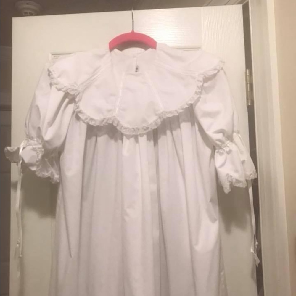 Size 8 white heirloom dress